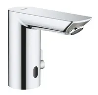 Baterie lavoar cu senzor infrarosu Grohe Bau Cosmopolitan E 36451000, 3/8, baterie, 7 programe, dezinfectie, crom, Argintiu