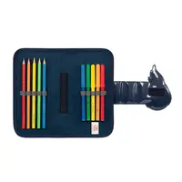 Penar tip etui, 2 fermoare, Fun Time 2 in 1, Herlitz Football World