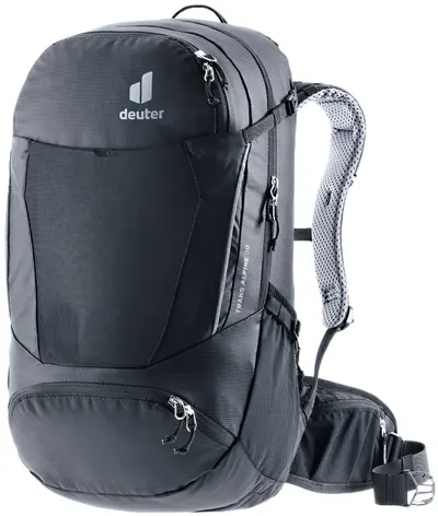 Rucsac de ciclism Deuter - Trans Alpine, 30l, negru