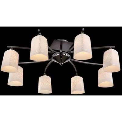Candelabru Eurosize Ciclo,8 x E14, 230V, D.780cm,H.310 cm,Crom