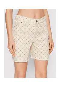 Pantaloni scurti din denim dama 56J00183-1T005848 - Bumbac/Poliester - 28 US - Bej