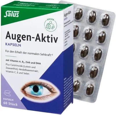 Augen-Aktiv, 60 capsule, Salus