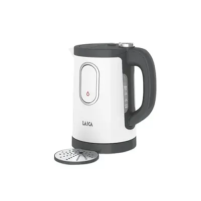 Fierbator si dozator de apa fierbinte Laica Dual Flo KJ2000, functie dozare o cana, 1.5 L (Alb)