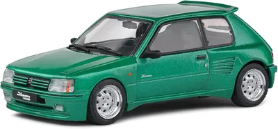 Model de colecție SOLIDO Modern: Mașini - Peugeot 205 Dimma (Green) (1992)