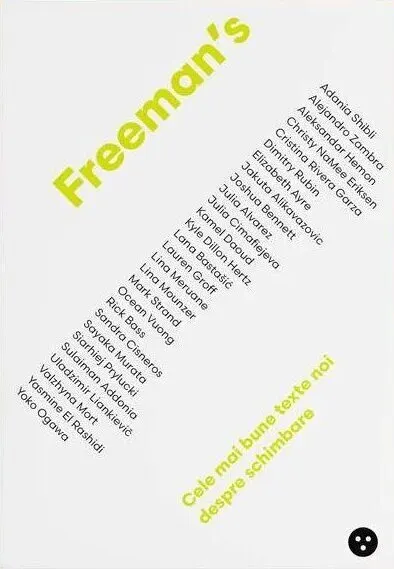 Freeman's: cele mai bune texte noi despre schimbare