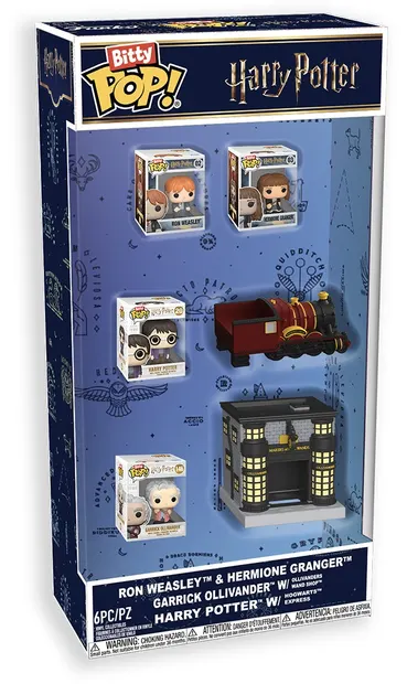 Set mini-figurine Funko Bitty POP! Movies: Harry Potter - 6-Pack