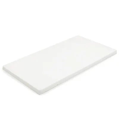 Saltea patut bebe, New Baby, Basic, Din spuma, Cu husa detasabila, 120x60x5 cm, 0 luni+, White