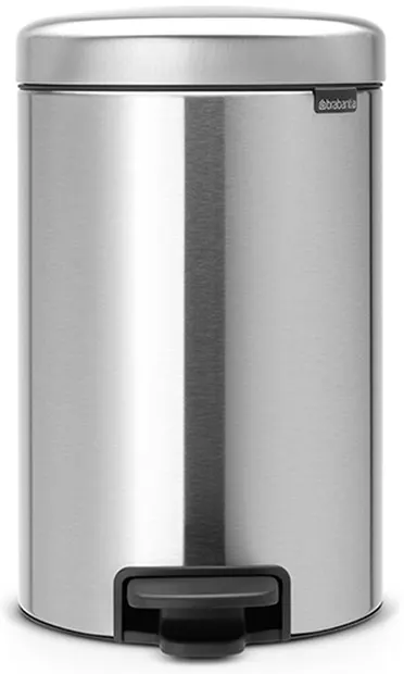 Coș de gunoi Brabantia - NewIcon, 12 l, Matt Steel