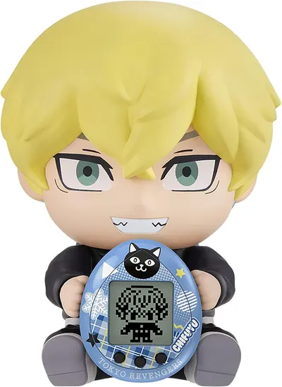 Set figurină și tamagotchi Bandai Animation: Tokyo Revengers - Chifuyu (Hugmy)