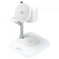 Incarcator Retea Wireless Acefast E39 3in1, 32.5W, Alb