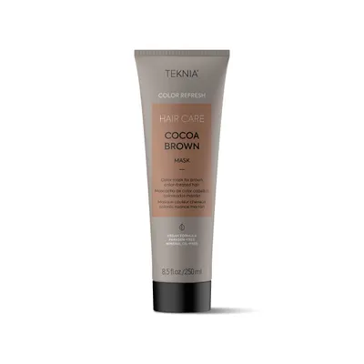 Masca de păr, Lakmé, Teknia Color Refresh, maro ciocolată, 250 ml