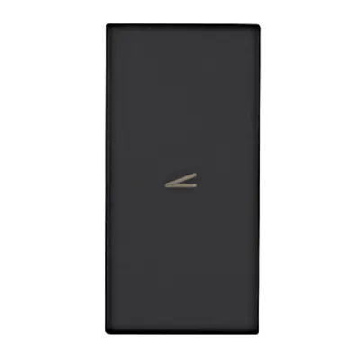 Clapetă cu simbol DIMMER, 1M, negru