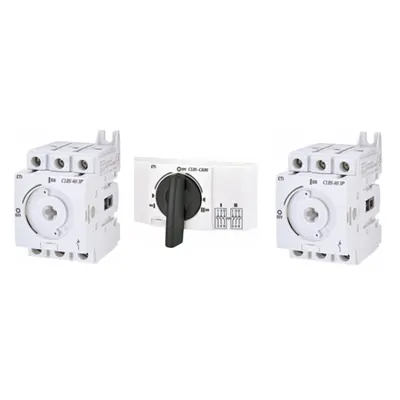Pachet ansamblu 40A 3P comutare retea-sursa 1-0-2