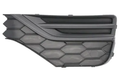 Grila ventilatie bara fata stanga potrivit VW AMAROK 2H 2016-2022 - (cu dungă neagra, plastic, negru)