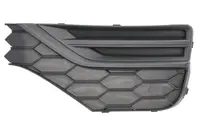 Grila ventilatie bara fata stanga potrivit VW AMAROK 2H 2016-2022 - (cu dungă neagra, plastic, negru)