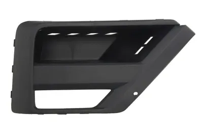 Element bara Dreapta Inferior, cu locas lampa ceata, plastic, negru, potrivit VW CRAFTER dupa 2016 dupa 2016