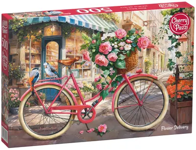 Puzzle Cherry Pazzi din 500 piese - Livrare flori