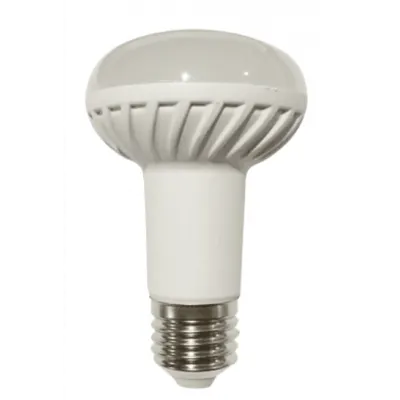 Bec Led E27, model R63, 9W, 6400K, lumina rece