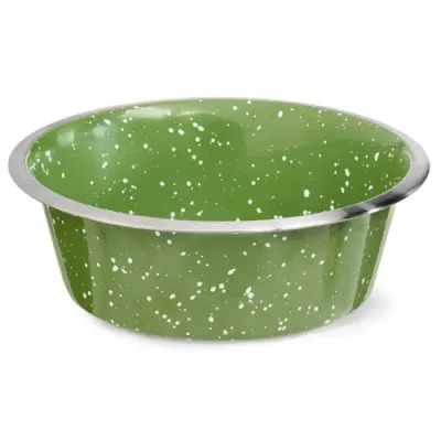 Castron din inox pentru caini pisici 4Dog Galaxy verde