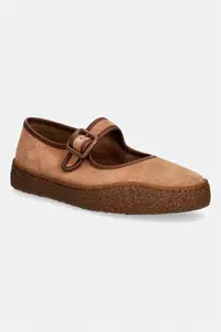 Camper balerini din piele întoarsă Peu Tereno