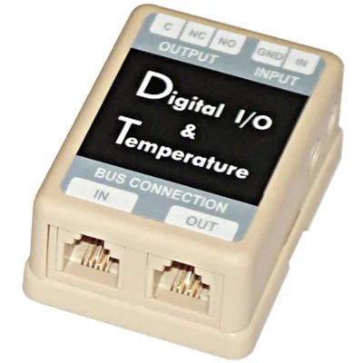 Senzor de temperatură şi I/O digitală RJ11-RJ11