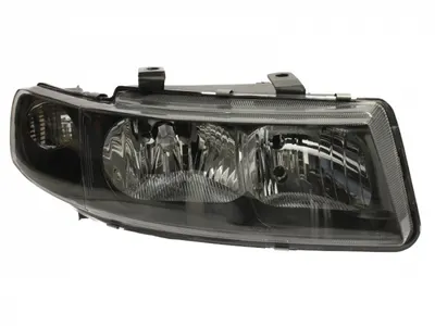Far dreapta (H1 H7, reglaj electric, manual, fundal negru) SEAT LEON, TOLEDO 1998-2006