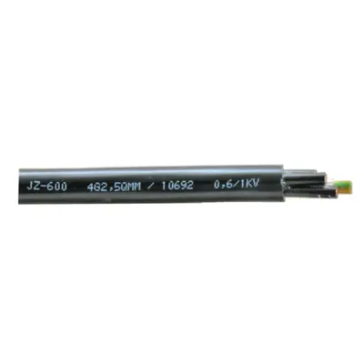 Cablu de control si forta YSLY-JZ 600, 18X1,5 mm2, tensiune 0,6/1 kV, manta PVC neagra