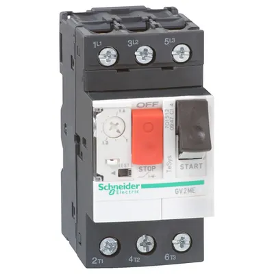 Tesys Gv2 - Intreruptor - Termo-Magnetic - 4 - 6.3 A - Terminale Inel-Papuci