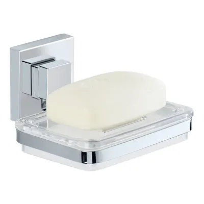Săpunieră Wenko cu sistem de prindere Vacuum-Loc, 12 x 12 cm