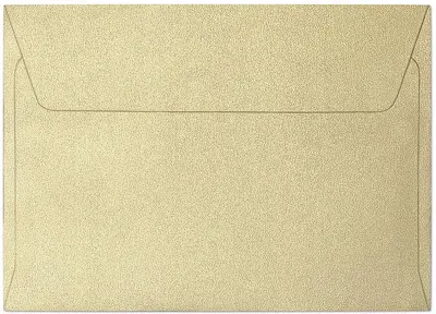 Set de plicuri poștale Galeria Papieru - C6, perlă aurie, 10 bucăți