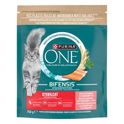 PURINA ONE Sterilcat, Vita si Grau, hrana uscata pentru pisici, 750 g
