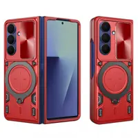 Husa pentru Samsung Galaxy Z Fold7 F966, Techsuit, CamGuard Pro, Rosie
