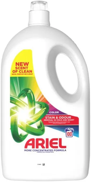 Detergent lichid Ariel - Color,pentru țesături colorate , 100 spălătorie