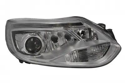 Far Dreapta (xenon, D3S H1 H7 LED PY21W, electric, cu motor, culoare insert: cromat, culoare semnalizator: transparent) potrivit FORD FOCUS III; FORD USA FOCUS