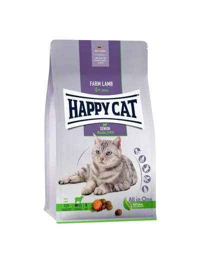 HAPPY CAT Senior hrana uscata pentru pisici senior, cu miel 4 kg