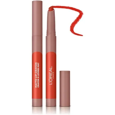 Ruj mat, L'Oréal Paris, Infallible Matte Lip Crayon, caramel
