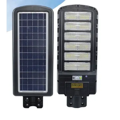 Lampa Solara Stradala, Dreptunghiulara 600W cu 12 Celule Telecomanda si Suport Metalic, Lumina Puternica