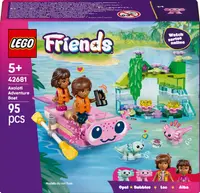 Constructor LEGO Friends - Barcă de aventură Axolotl (42681)