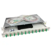 Splicebox, 24 fibre,SC/APC, 9/125µm OS2, culisant,19,1UV