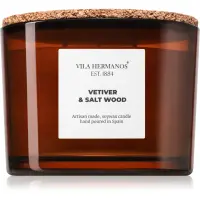 Vila Hermanos Apothecary Vetiver & Salt Wood lumânare parfumată 350 g