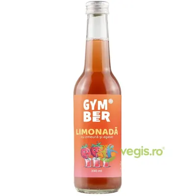 Limonada cu Zmeura si Agave fara Zahar Adaugat 330ml