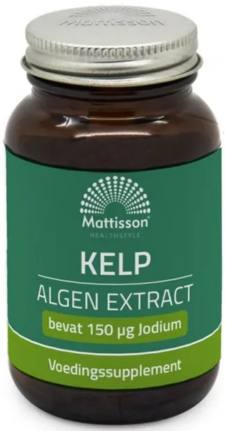 Kelp Algen Extract, 75 mg, 200 tablete, Mattisson Healthstyle