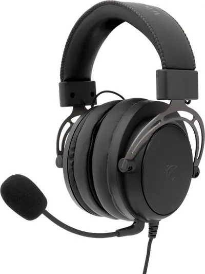 Căști de gaming White Shark - GORILLA, negre/gri