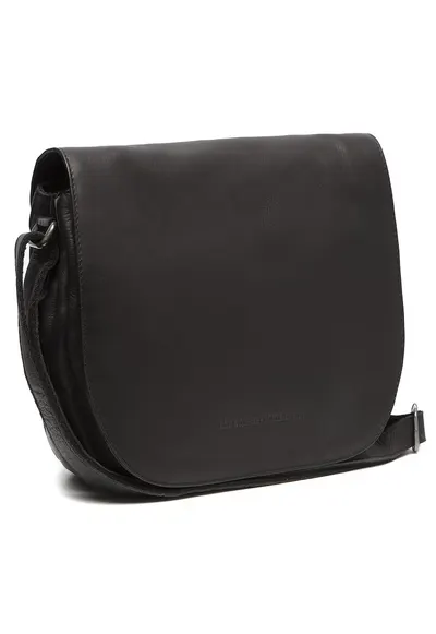 Geanta umar dama piele naturala - 6 litri - Millie - - Negru