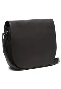 Geanta umar dama piele naturala - 6 litri - Millie - - Negru