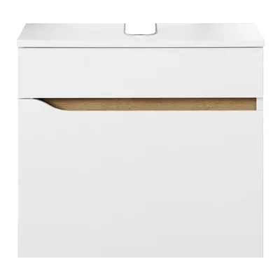 Dulap fără chiuvetă alb scund/suspendat 60x53 cm Set 857 – Pelipal