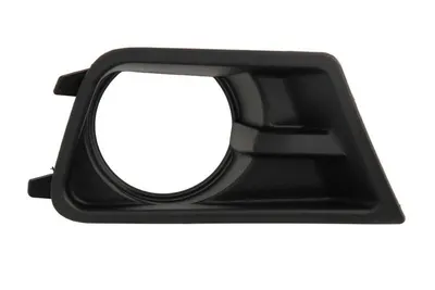 Acoperire bara fata Dreapta potrivit FORD USA MUSTANG dupa 2004 2009-2012 - (cu gauri pentru lampa de ceata, plastic, negru)