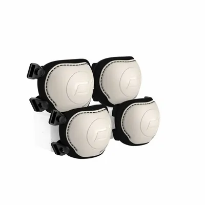 Set de protectie Scoot and Ride genunchiere si cotiere marime S Ash