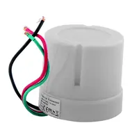 Fotosenzor IP44 15A 1500W Alb