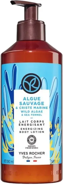 Yves Rocher Bain Nature Lapte de corp, alge sălbatice, 390 ml